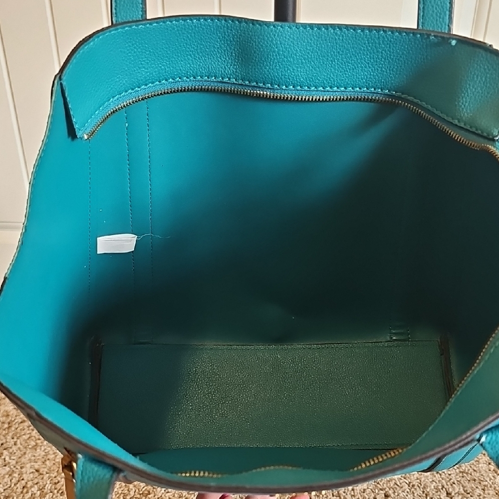 GUESS Teal Tote Bag - Picture 8 of 12